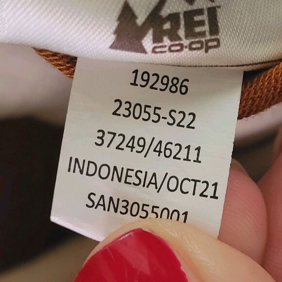 REI Co op Mens Brown Trailsmith Jogger Pants Size 36x32 Drawstring Double Knee - Picture 5 of 9